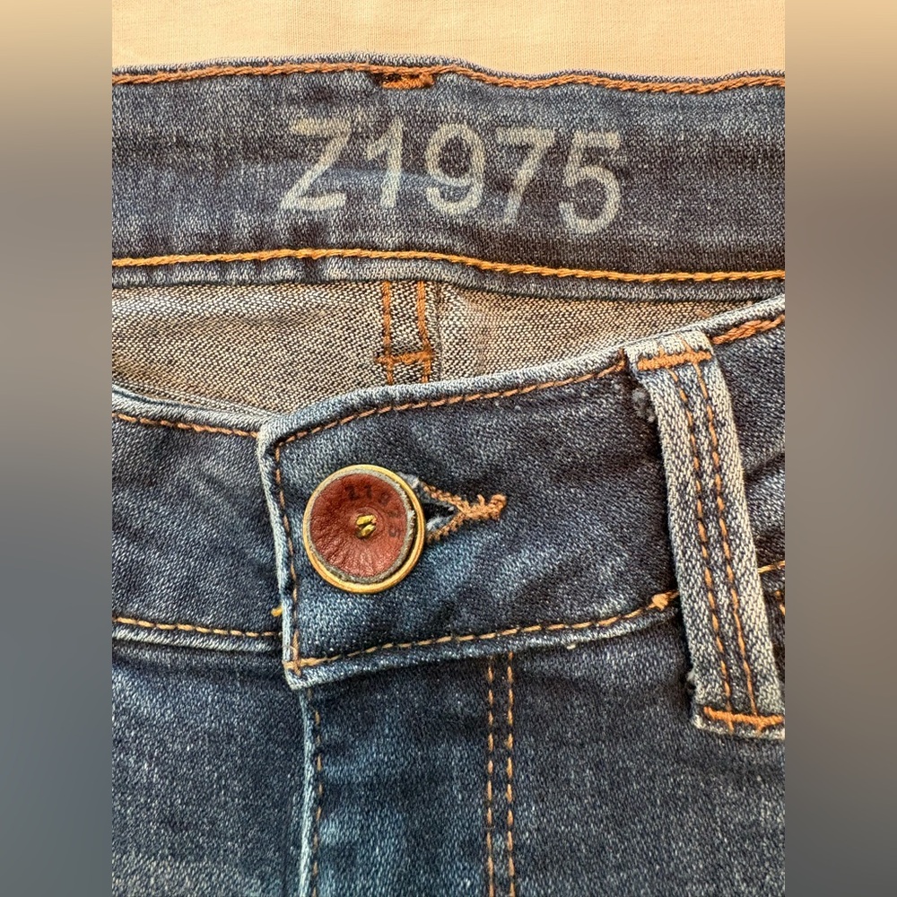 ZARA BASIC Jeans Mid Rise Skinny Fit Blue Denim Women’s 4 - Picture 5 of 10